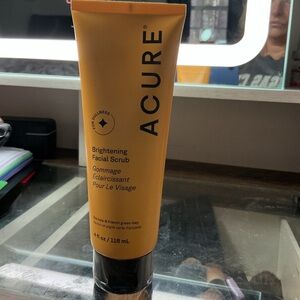 Acure Brightening Facial Scrub - Yellow Tube